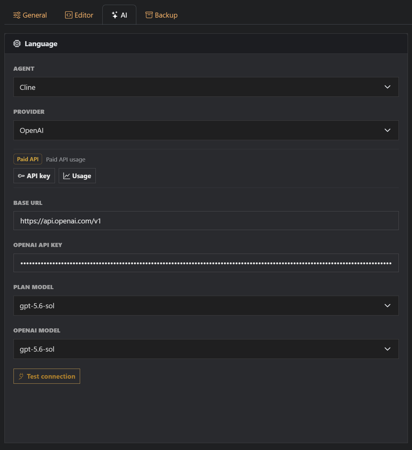 AI Agent Code Editor - Windows Desktop Application